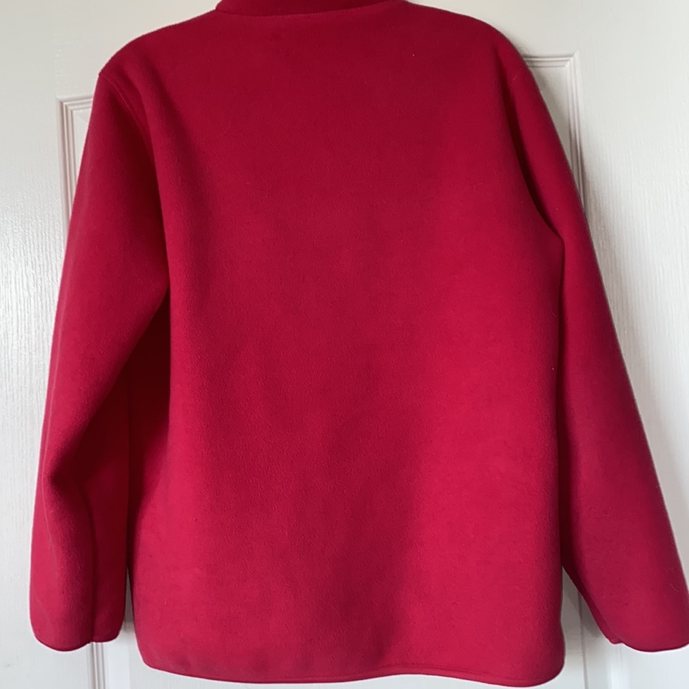 White Sierra Pink Fuzzy Sweater/ Jacket - Picture 12 of 14